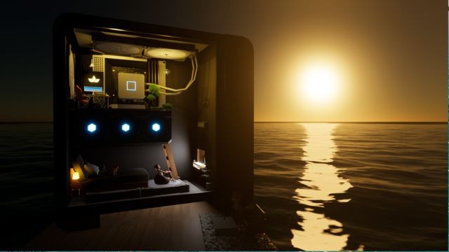 Kết hợp ánh sáng nhân tạo và tự nhiên để tạo sự hài hòa với thiên nhiên