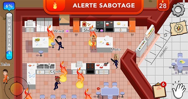 Kết hợp chiến lược thông minh và tốc độ để trốn thoát hoặc đuổi bắt đối thủ