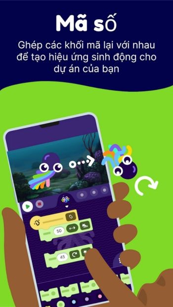 Ghép các khối mã lại với nhau