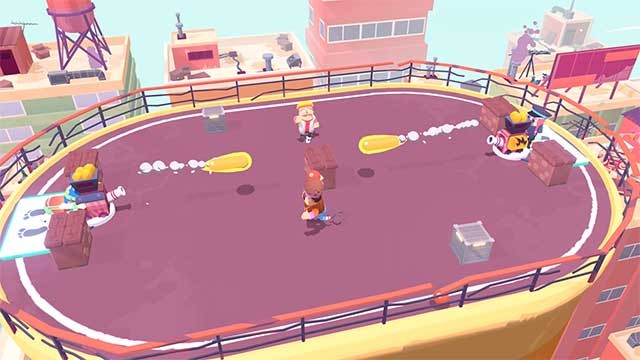 OddBallers là game bóng né cực dễ thương dành cho 6 người chơi