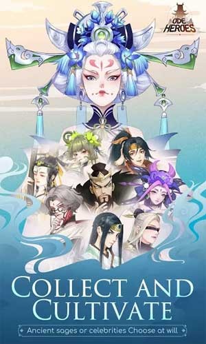 Thu thập các nhân vật huyền thoại trong Ode To Heroes cho Android
