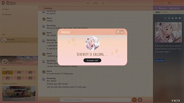 Trò chuyện, nhắn tin hay gọi video với bạn mới trên Odi Chat