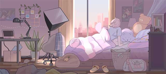 Off Day là một cuốn visual novel có lối chơi Point and Click nhẹ nhàng