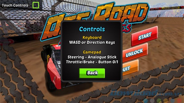 Điều khiển bàn phím và gamepad