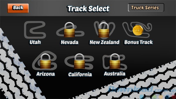 7 đường đua trong Off Road Drift Series