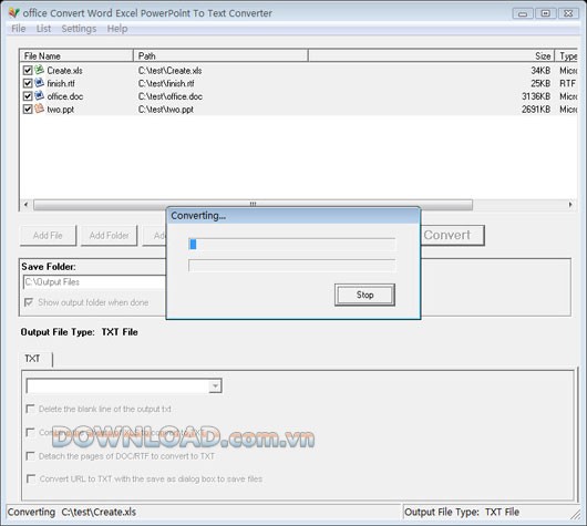 office Convert Word Excel PowerPoint To Text Converter
