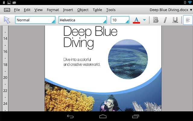 Chỉnh sửa tài liệu trực tiếp từ Dropbox, Google Drive, Amazon Cloud Drive,...