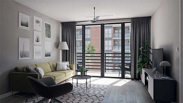 Tùy chỉnh nhân vật và căn hộ, sau đó làm việc chăm chỉ để nâng cấp chúng