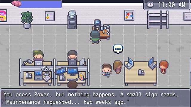 Sự cố và NPC ngẫu nhiên khiến mỗi ngày nơi công sở là một trải nghiệm mới