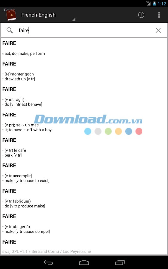 Offline Dictionaries for Android
