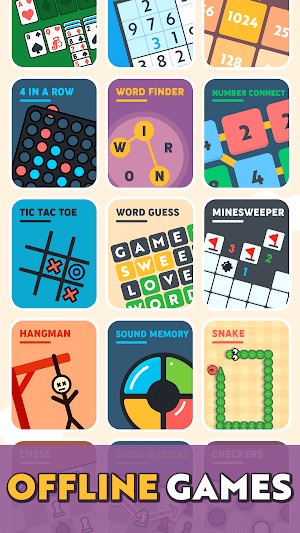 Offline Games là bộ sưu tập các trò chơi ngoại tuyến hấp dẫn