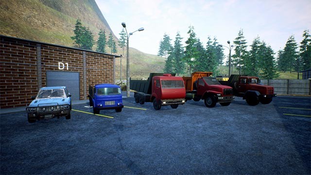 Mở khóa 8 mẫu xe tải các loại trong game Offroad Transport Simulator