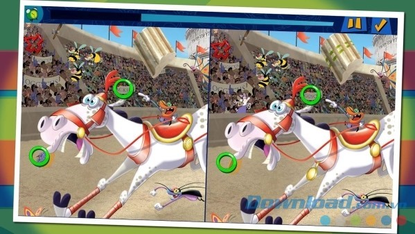 Liệu bạn có nhận ra hết các điểm khác nhau trong tranh của Oggy and the Cockroaches cho Android