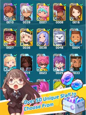 Tự do lựa chọn từ hơn 50 nhân viên