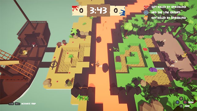 Đặt bẫy khôn ngoan để tiêu diệt kẻ thù và cướp kho báu