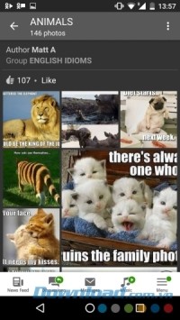 OK Android hỗ trợ chia sẻ ảnh