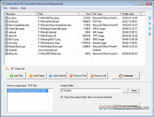 Okdo All to Pdf Converter Professional