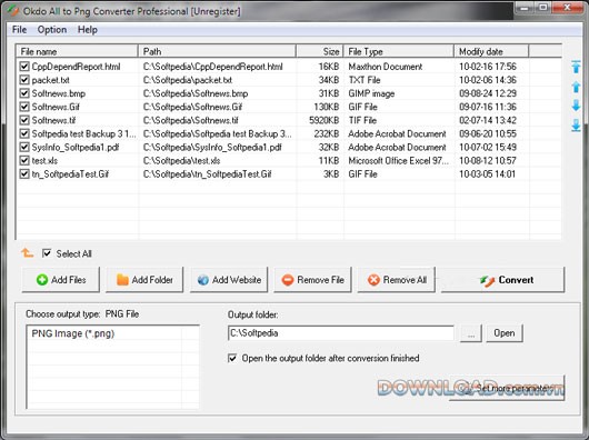 Okdo All to Png Converter Professional