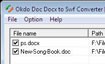 Okdo Doc Docx to Swf Converter - Convert DOCX to SWF