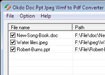 Okdo Doc Ppt Jpeg Wmf to Pdf Converter - Chuyển đổi sang PDF