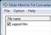 Okdo HTML to TXT Converter - Chuyển đổi HTML sang TXT