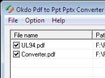 Okdo PDF to PPT/PPTX Converter - Chuyển đổi PDF sang PPT, PPTX