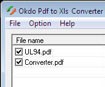 Okdo PDF to XLS Converter - Chuyển đổi PDF sang XLS