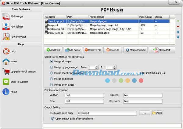 Okdo PDF Tools Platinum