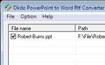 Okdo PowerPoint to Word Converter - Chuyển đổi PPT sang Word, RTF