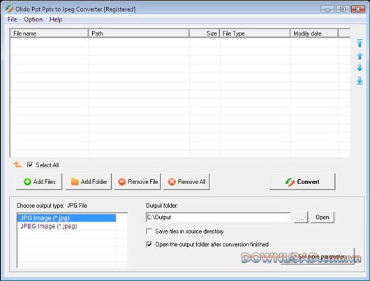 Okdo Ppt Pptx to Jpeg Converter