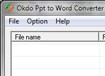 Okdo PPT to Word Converter - Chuyển đổi PPT sang Word