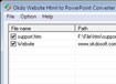 Okdo Website HTML to PowerPoint Converter - Chuyển đổi PowerPoint