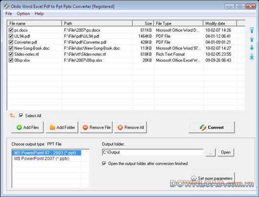 Okdo Word Excel Pdf to Ppt Pptx Converter