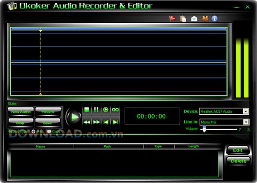Okoker Audio Recorder & Editor