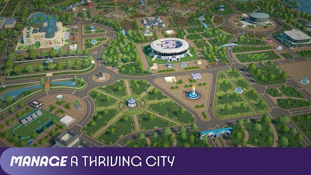 Xây dựng thành phố của riêng bạn trong game Olympics™ Go! Paris 2024