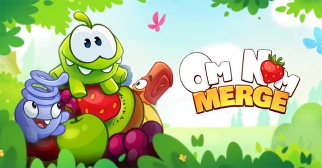 Giúp Om Nom và bạn bè ăn tất cả trái cây trong game Om Nom: Merge cho Android