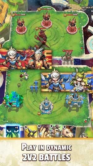 Trải nghiệm đấu trường 2v2 sôi động và phong phú