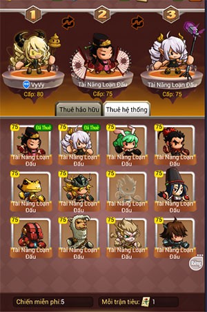 Game OMG Loạn Đấu