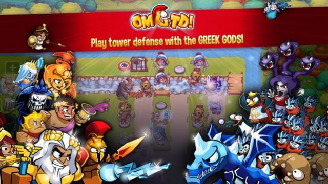OMG: TD! cho bạn thực hiện nhiệm vụ phòng thủ tháp với các vị thần trong thần thoại Hy Lạp