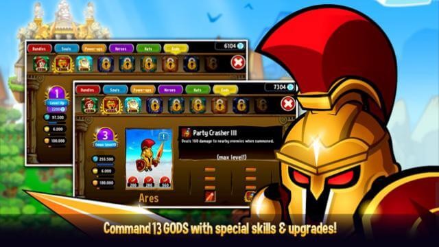 Hơn 13 vị thần Hy Lạp cho bạn cải thiện kỹ năng và chiến đấu