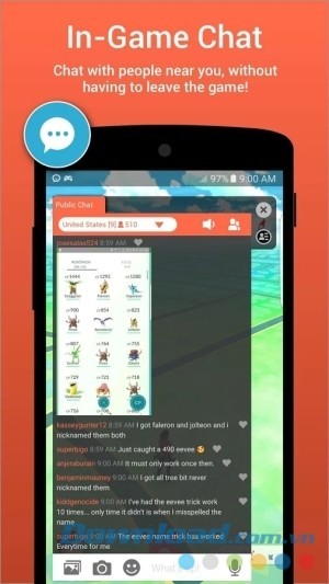 Omlet Arcade cho Android tích hợp chat