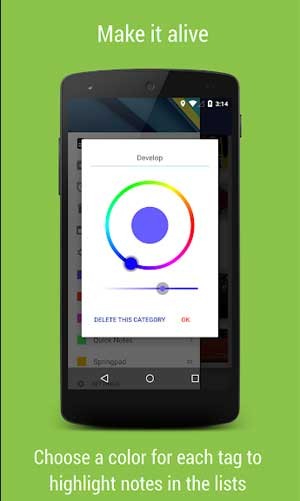 Chọn màu cho mỗi tag để tìm kiếm dễ hơn