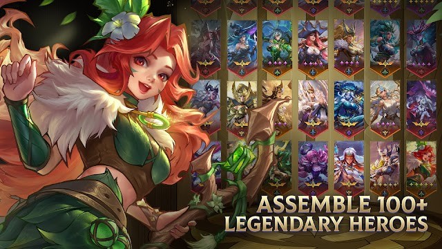 Tập hợp hơn 100 anh hùng huyền thoại, quyễn rũ để xây dựng đội của bạn trong game Omniheroes