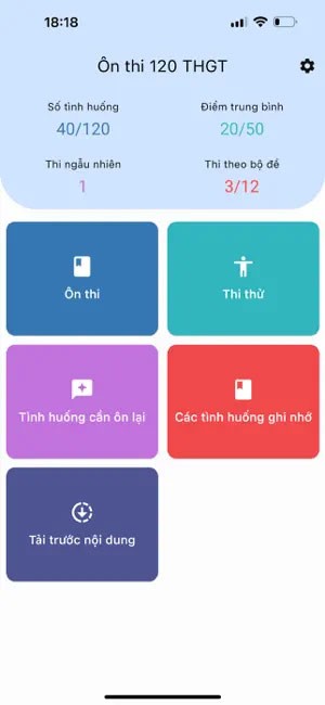 Ôn 120 mô phỏng THGT