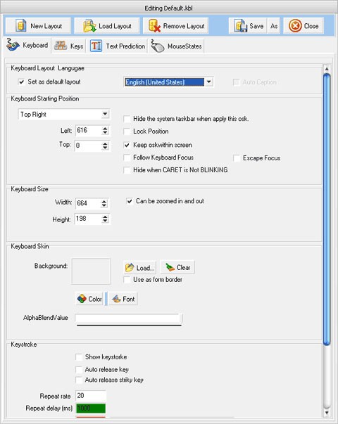 Chỉnh sửa bàn phím cá nhân hóa