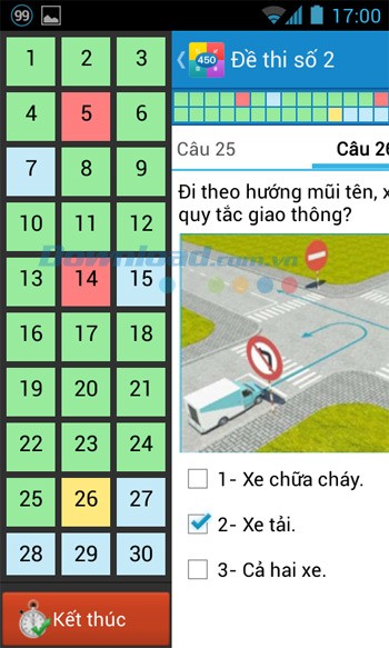 Ôn thi giấy phép lái xe cho Android