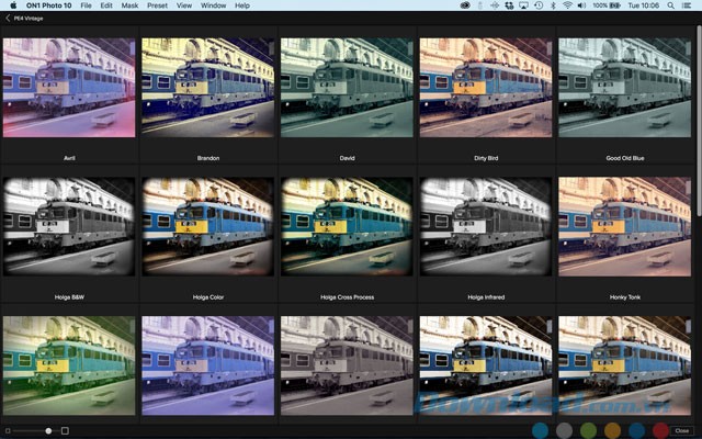 Kho hiệu ứng vô cùng đa dạng