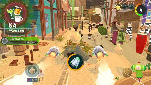 Lối chơi của Once Upon A KATAMARI game vẫn trung thành với phiêu lưu hành động