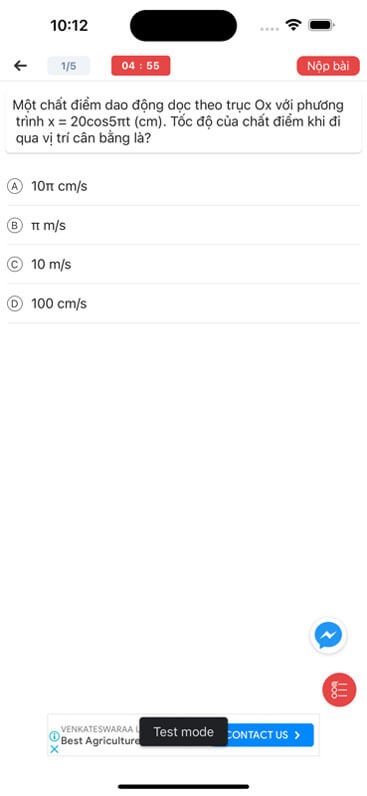 Kho câu hỏi trắc nghiệm