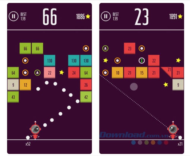 Game bắn bóng One More Brick